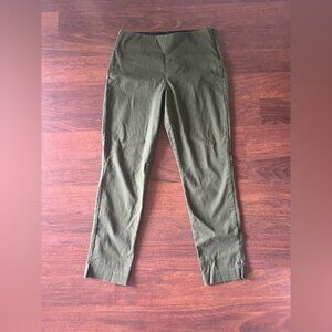 Old Navy Pants 8 Olive Green Stretch Pull-On Work Office Casual Ankle